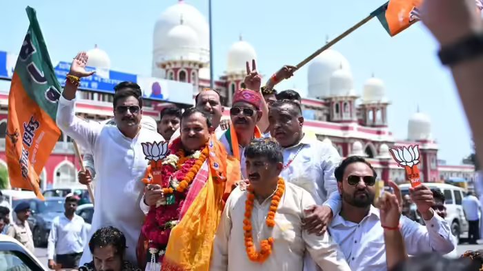 बंगाल की 29 सीटों की रमेश अवस्थी को मिली थी जिम्मेदारी, 23 सीटों पर BJP जीती, कानपुर लौटने पर जोरदार स्वागत